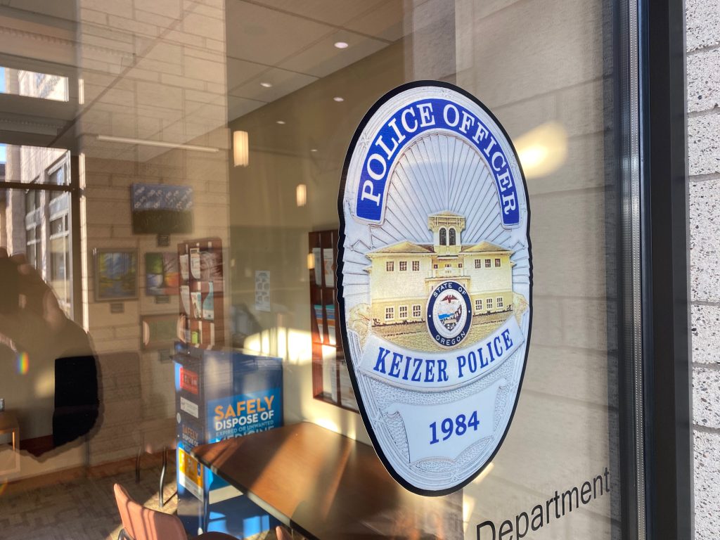 - STANDING ART. NEW CAPTION NEEDED Keizer Police Department - Standing